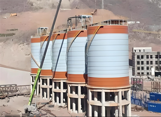 吴桥高架钢板仓